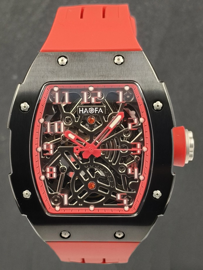 Acquista Haofa 1980A Automatic Watch Red - Ref. 1980A