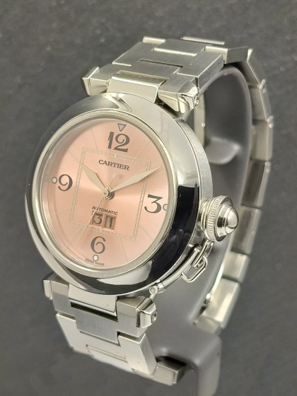 Cartier Pasha Gran Data ref.2475 quadrante rame | eOra.it