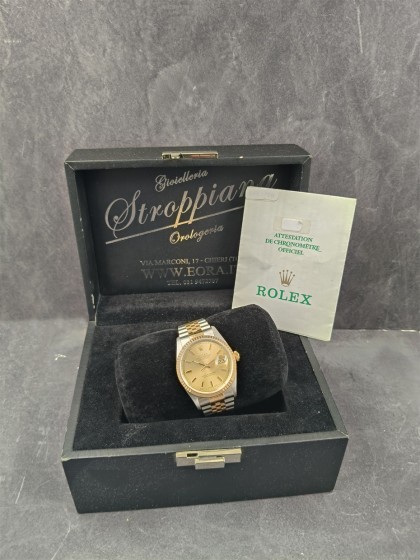 Buy Rolex Datejust steel/yellow gold - no holes - Ref. 16233