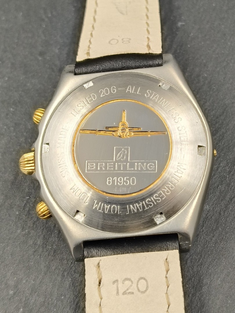 Acquista Breitling Chronomat acc-oro art. Br62 - Ref. 81950