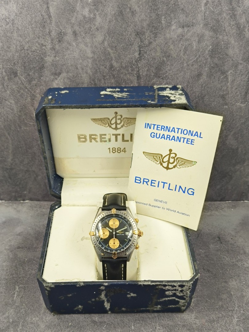 Acquista Breitling Chronomat acc-oro art. Br62 - Ref. 81950