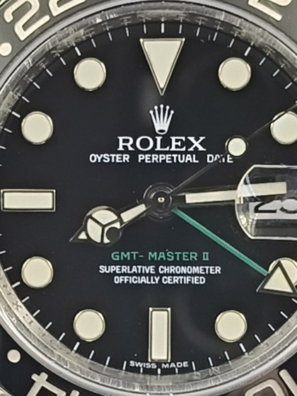 Acquista Rolex Gmt Master ll - Rectangular dial - Ref. 116710LN