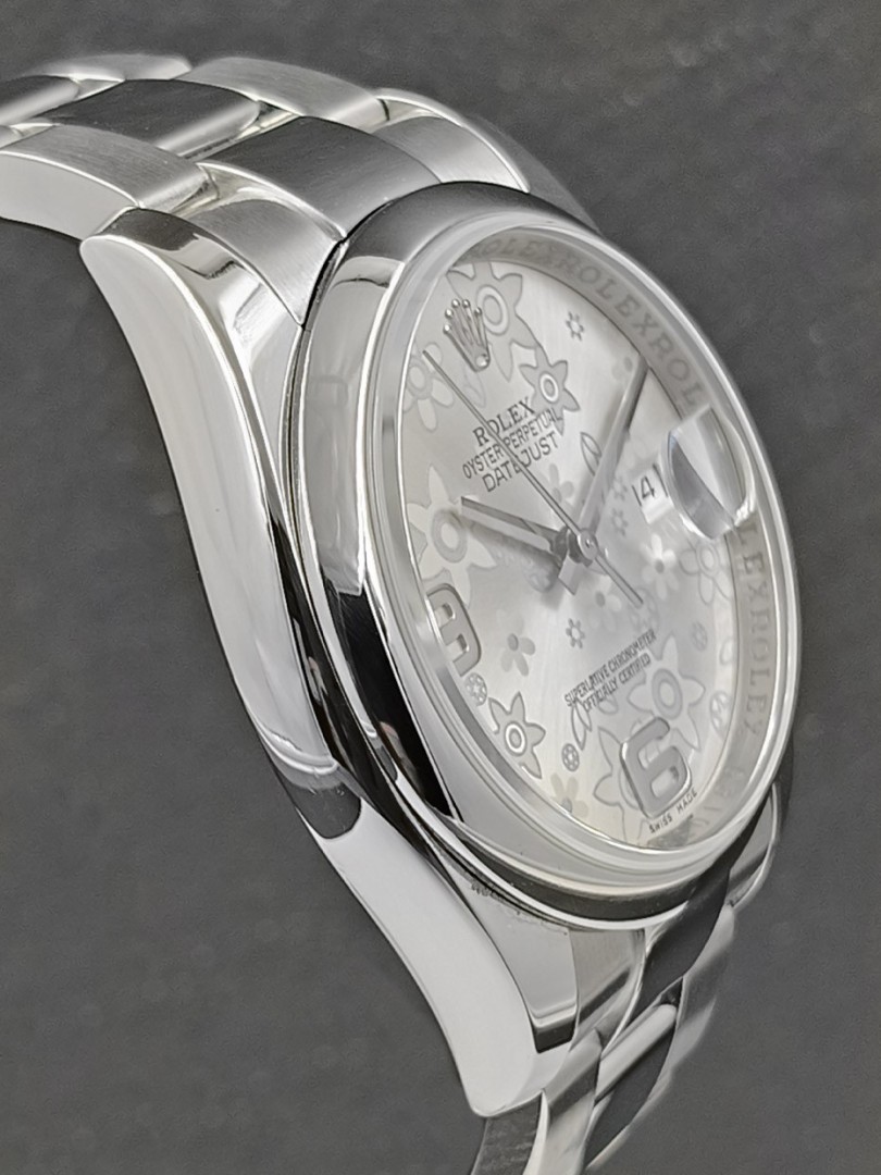 Buy Rolex Datejust - Flower dial - Ref. 116200