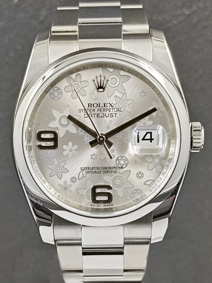 Acquista Rolex Datejust - Floreale - Ref. 116200