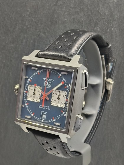 Buy Tag Heuer Monaco - Left handed - Titanium - Ref. CDW2181