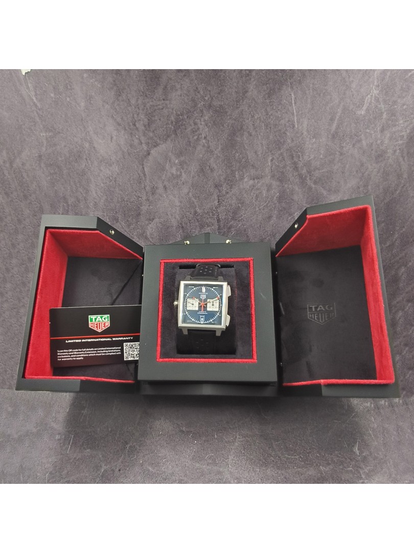 Buy Tag Heuer Monaco - Left handed - Titanium - Ref. CDW2181