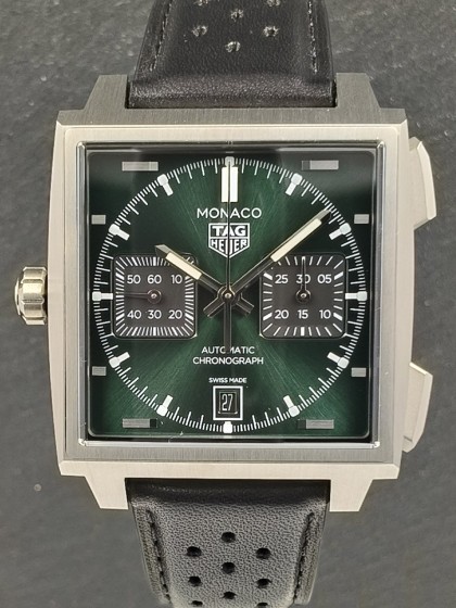 Buy Tag Heuer Monaco - Left handed - Titanium - Ref. CDW2181