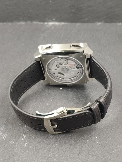Buy Tag Heuer Monaco - Left handed - Titanium - Ref. CDW2181