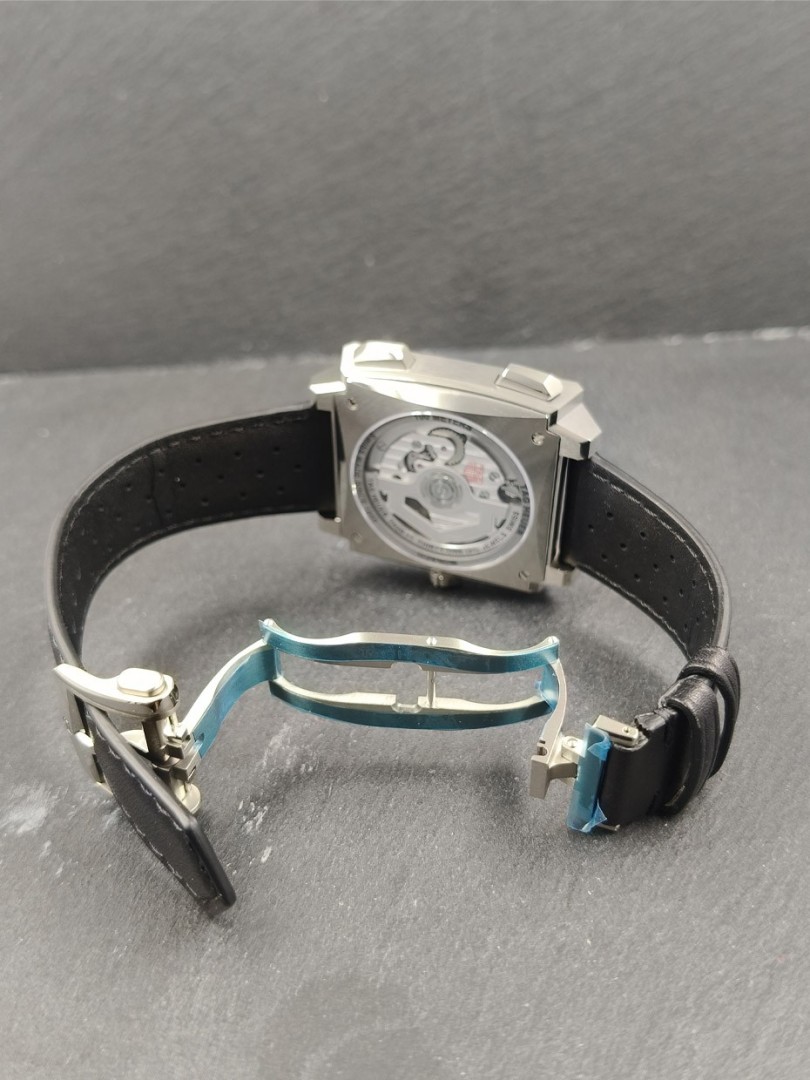 Buy Tag Heuer Monaco - Left handed - Titanium - Ref. CDW2181