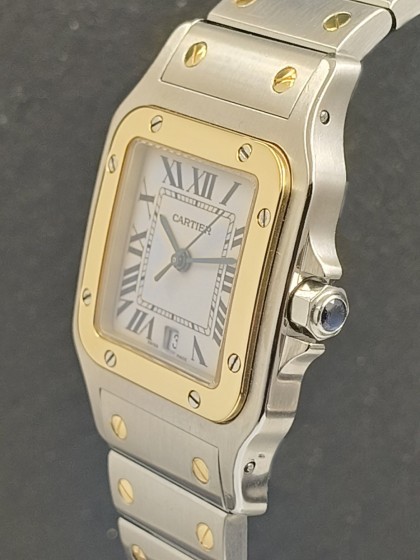 Acquista Cartier Santos Galbée - Ref. 1566