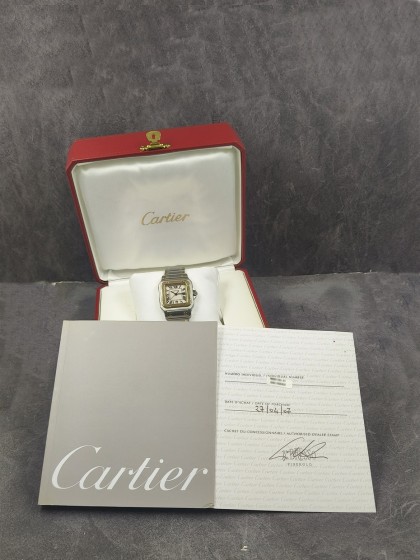 Acquista Cartier Santos Galbée - Ref. 1566