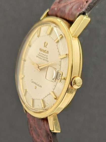 Buy Omega Constellation - yellow gold - Pie Pan - Ref. 168010/11