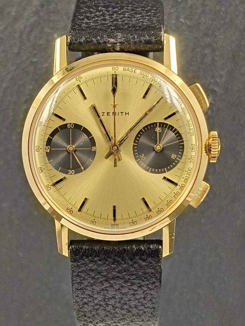 Buy Zenith Chrono vintage gold - Ref. 813D