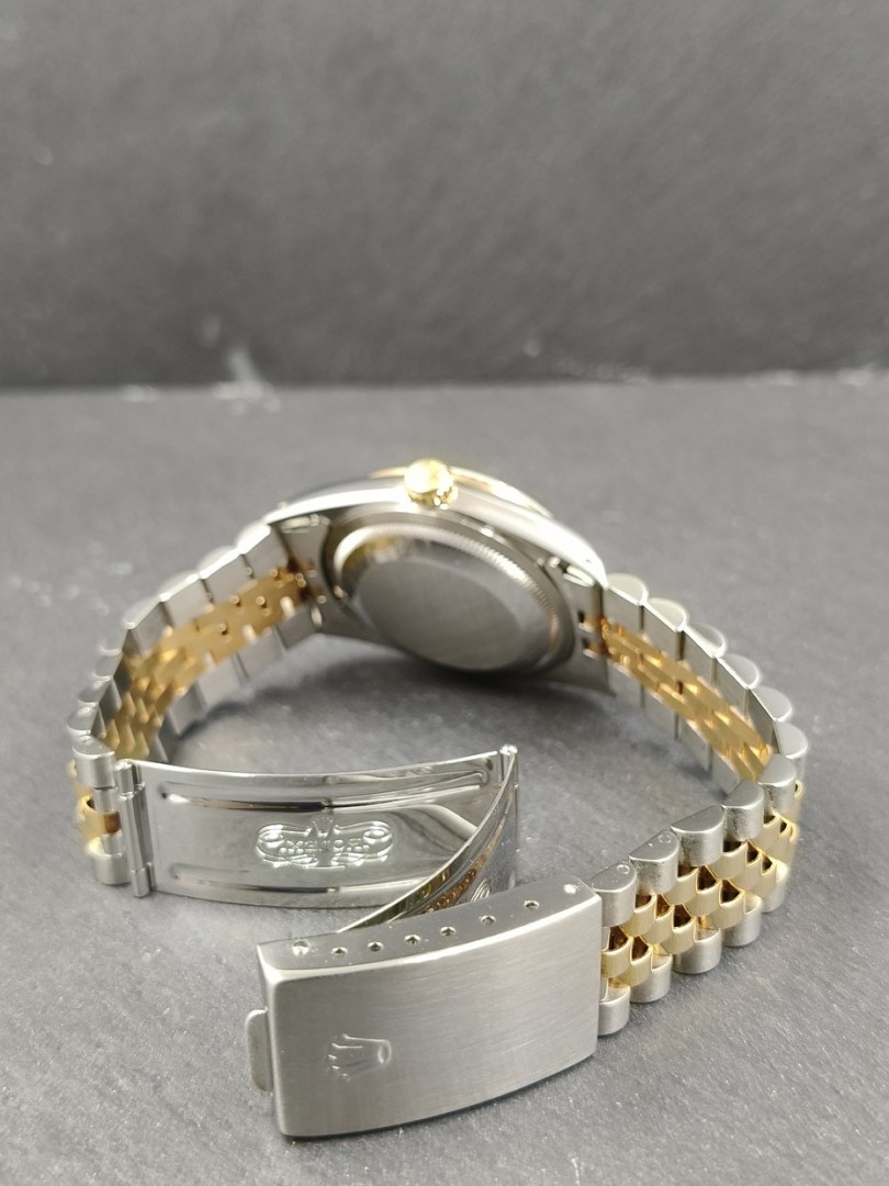 Acquista Rolex Datejust acciaio-oro - quadrante diamanti - Ref. 16233