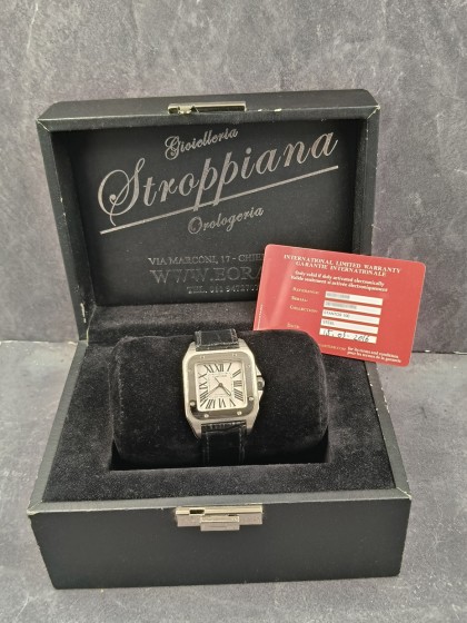 Acquista Cartier Santos 100 medio - Ref. 2878