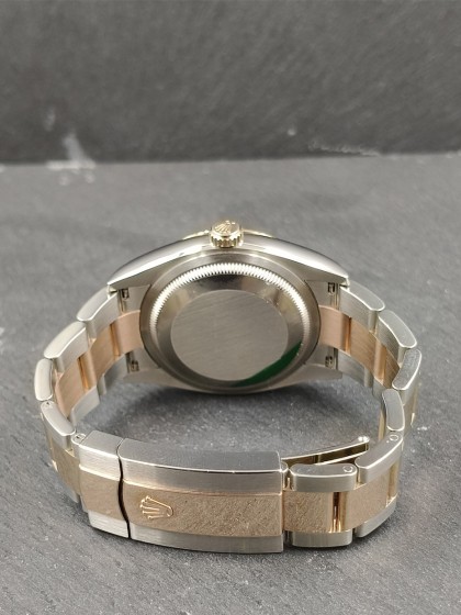 Acquista Rolex Datejust acciaio/oro rosa - Wimbledon - Ref. 126231