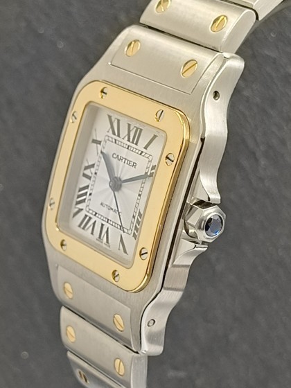 Buy Cartier Santos steel/gold - Galbée - Ref. 2319
