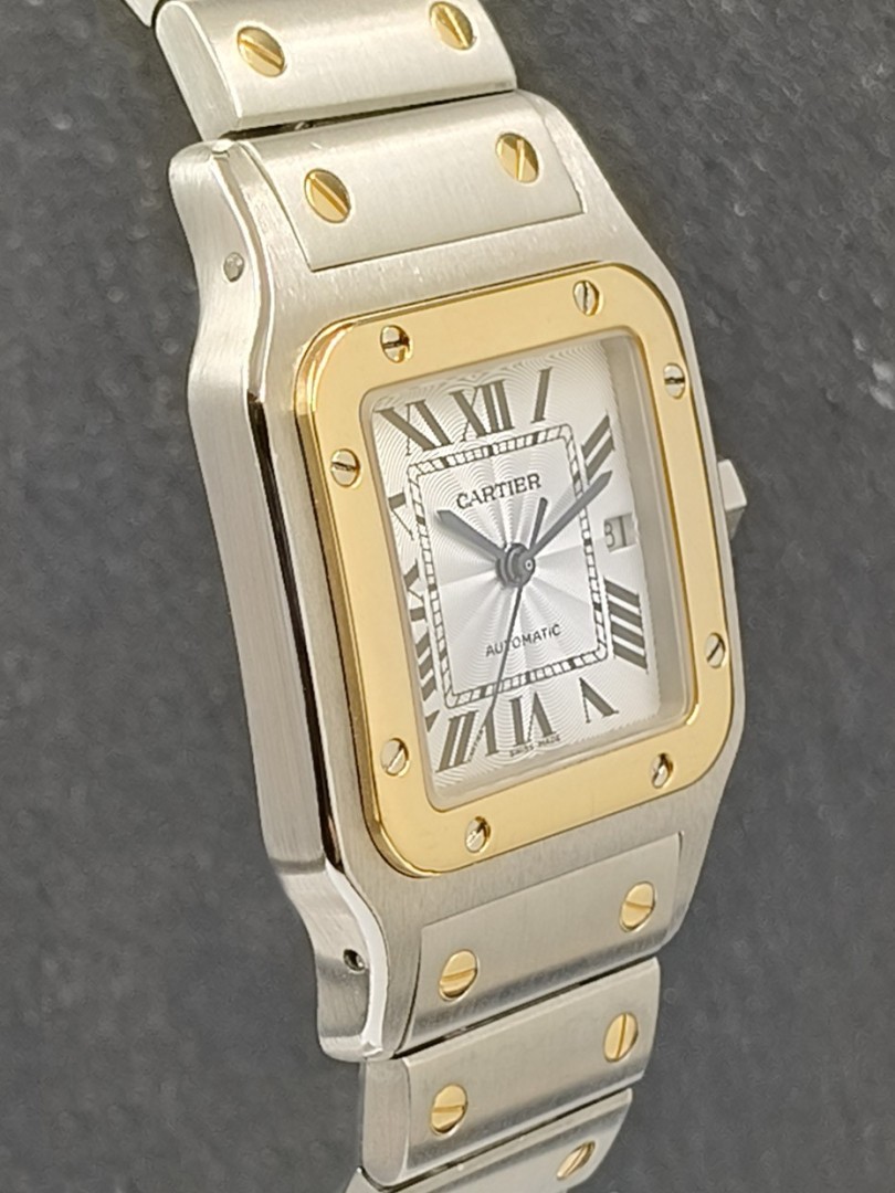 Buy Cartier Santos steel/gold - Galbée - Ref. 2319
