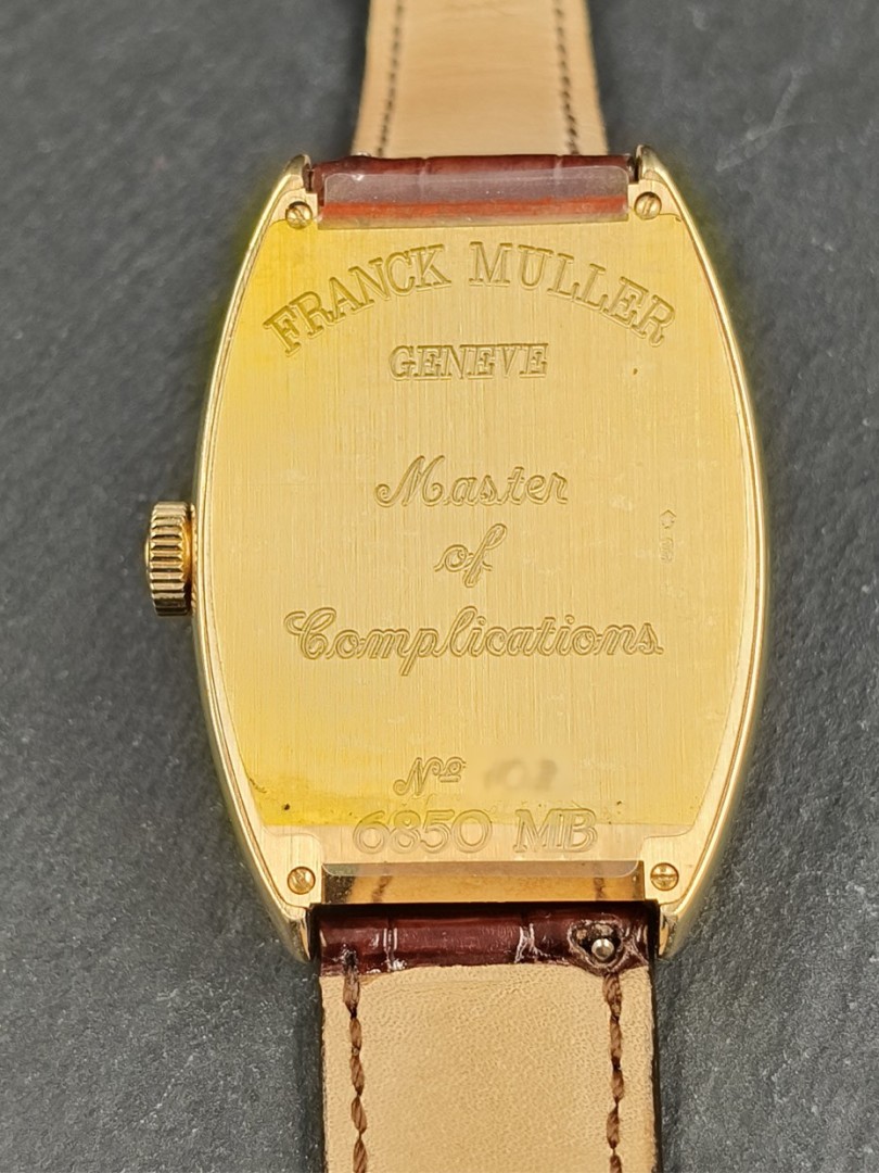 Buy Franck Muller Master Banker - yellow gold - Ref. 6850 MB