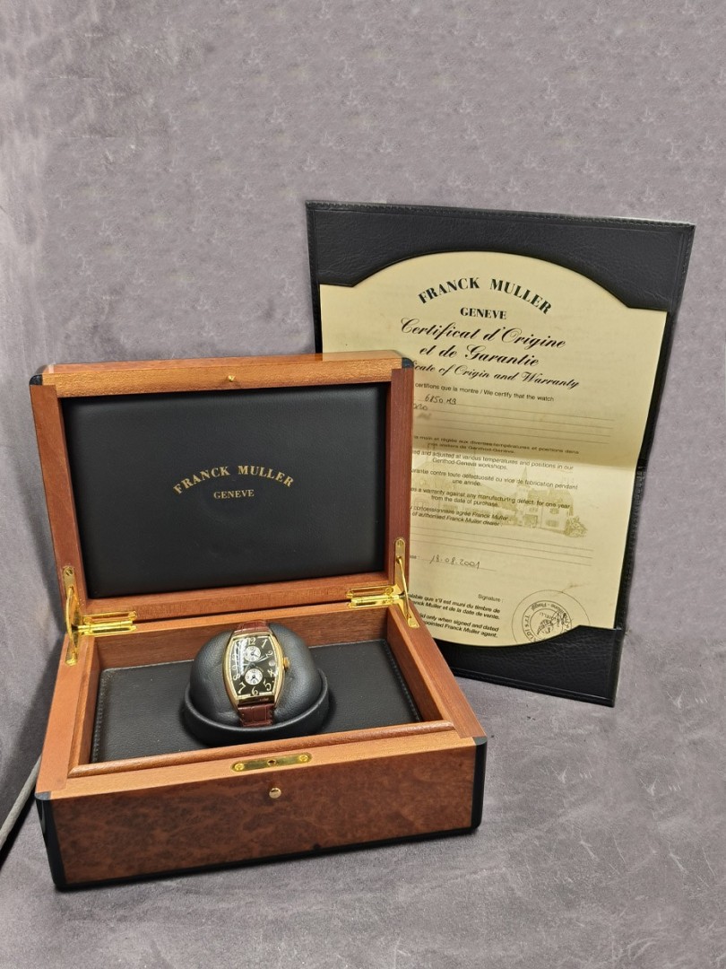Buy Franck Muller Master Banker - yellow gold - Ref. 6850 MB