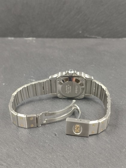 Acquista Cartier Santos Lady acciaio/oro giallo
