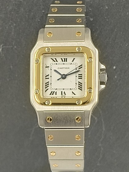 Buy Cartier Santos Lady steel/yellow gold