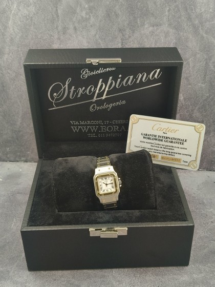 Buy Cartier Santos Lady steel/yellow gold