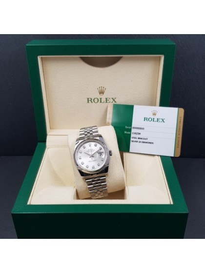 Rolex Datejust - diamond dial ref. 116234