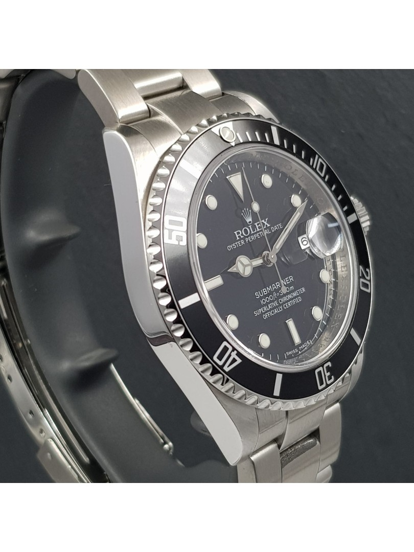 Buy Rolex Submariner - SEL - no holes - RRR - card - Ref. 16610