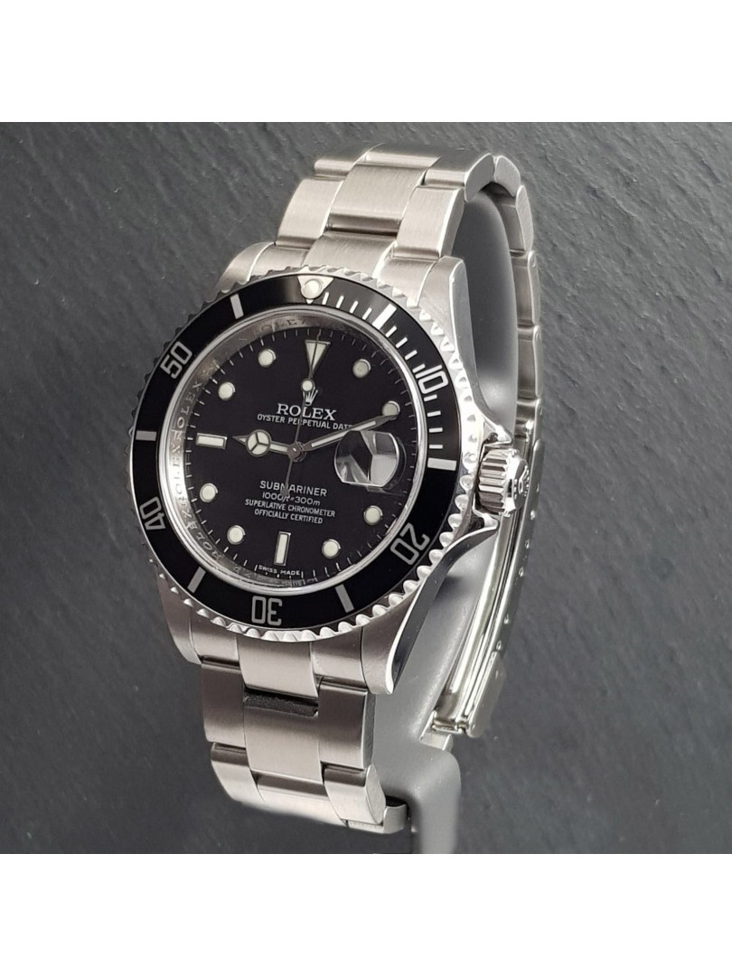 Buy Rolex Submariner - SEL - no holes - RRR - card - Ref. 16610