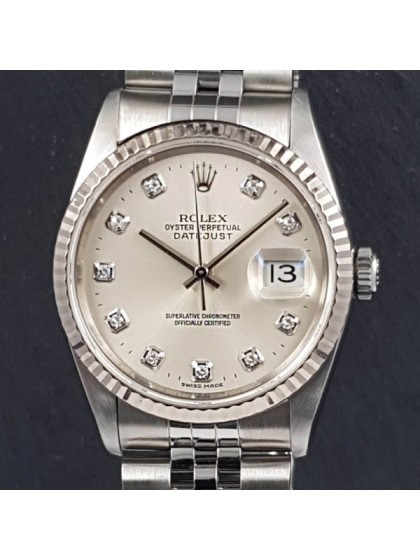 Buy Rolex Datejust - diamonds - Ref. 16234