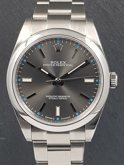 Rolex Oyster 39mm ref.114300 quadrante grigio Rolex Oyster 39mm ref.114300 quadrante grigio