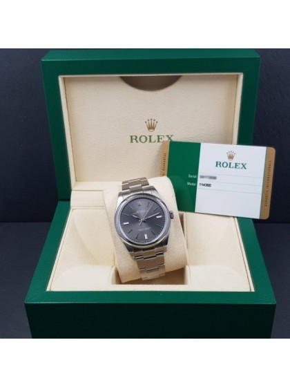 Rolex Oyster 39mm ref.114300 quadrante grigio Rolex Oyster 39mm ref.114300 quadrante grigio