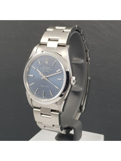 Rolex Air King ref.14000 quadrante blu | eOra.it