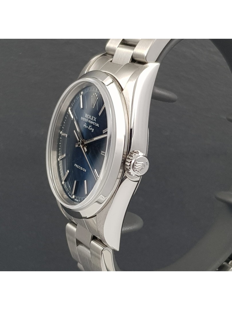 Rolex Air King ref.14000 quadrante blu | eOra.it