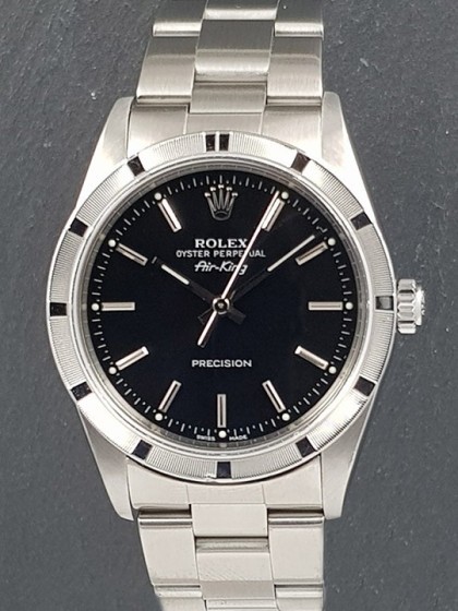 Acquista Rolex Air King quadrante nero Ref. 14010 su eOra.it