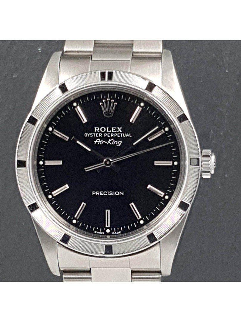 Acquista Rolex Air King quadrante nero Ref. 14010 su eOra.it