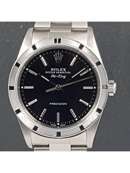 Acquista Rolex Air King quadrante nero Ref. 14010 su eOra.it