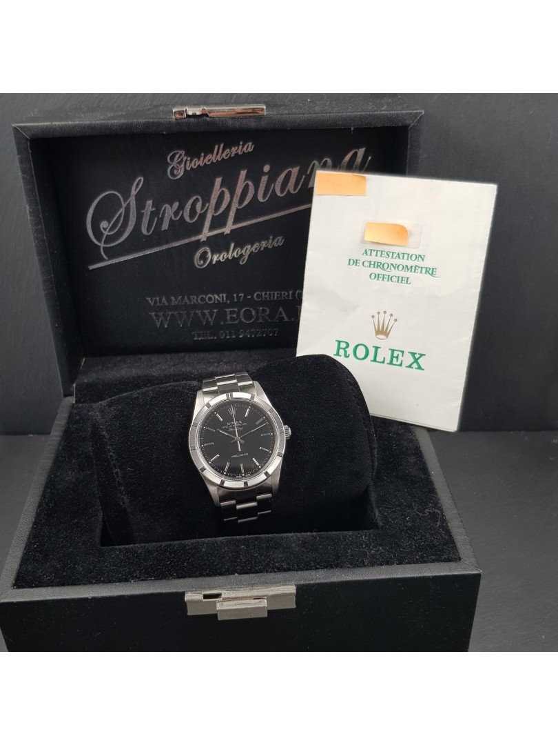 Acquista Rolex Air King quadrante nero Ref. 14010 su eOra.it