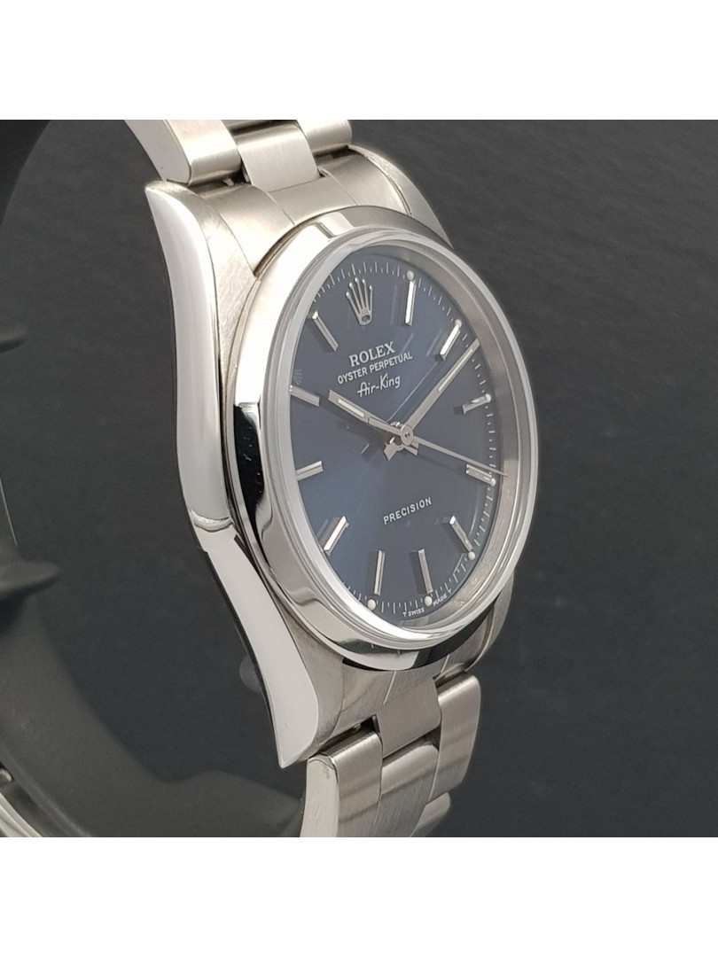 Rolex Air King ref.14000 quadrante blu | eOra.it